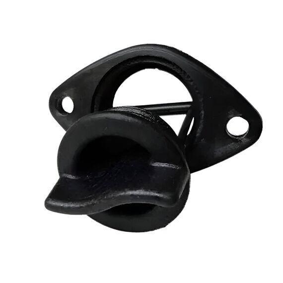 Bujão de Dreno / Bueira Plástica c/ Junta de Vedação - Tam: 25mm - Cor: Preto