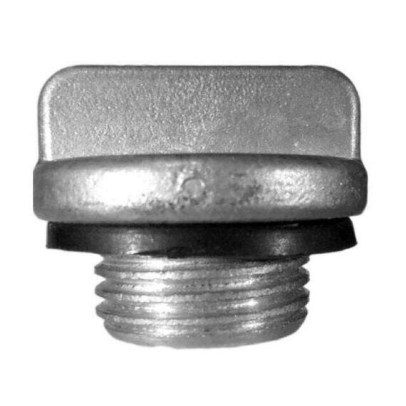 Bujão de Dreno em Alumínio c/ Junta de Vedação - Tam: 25mm