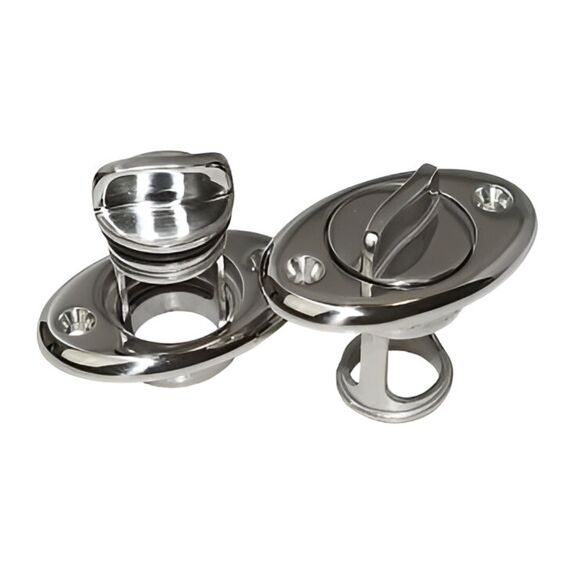 Bujão de Dreno em INOX c/ Junta de Vedação - Tam: 19mm