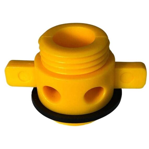 Bujão de Dreno em Plástico c/ Junta de Vedação - Viveiro - Tam: 25mm