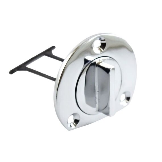 Bujão De Dreno Para Embarcação Em Latão Cromado 1-1/4 ou 32mm