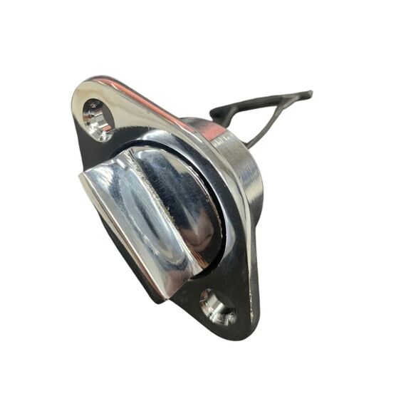 Bujão De Dreno Para Embarcação Em Latão Cromado 1" ou 25mm"