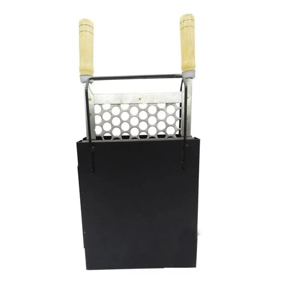 Churrasqueira a Carvão X-Prática Preta N02 - Tam: 40 x 25