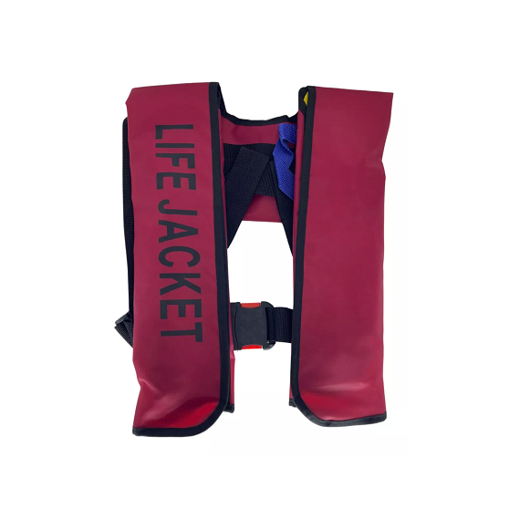 Colete Salva-Vidas Inflável - Modelo Lazer 150N - VERMELHO