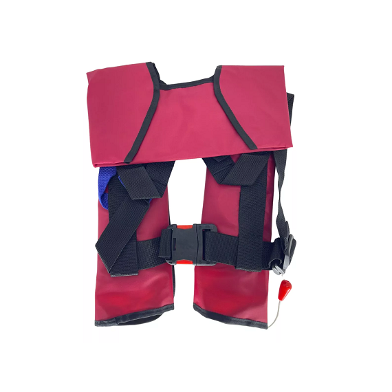 Colete Salva-Vidas Inflável - Modelo Lazer 150N - VERMELHO