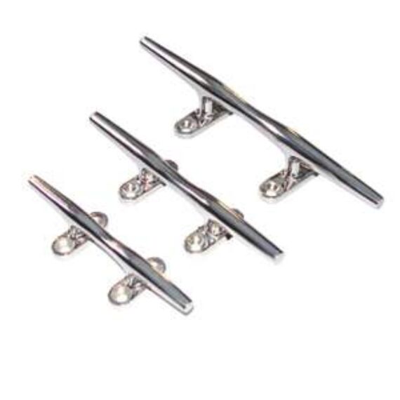 Cunho p/ Amarração (Amarra Cabo) - 12,5 cm - INOX Tradicional