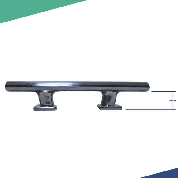 Cunho p/ Amarração (Amarra Cabo) - 15 cm - INOX Escandinavo