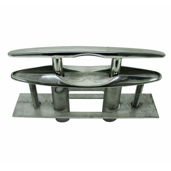 Cunho p/ Amarração (Amarra Cabo) - 15 cm - Inox - Retrátil - 1 un.