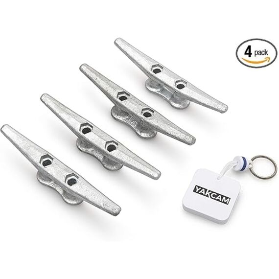 Cunho p/ Amarração (Amarra Cabo) - 20 cm - Galvanizado a Fogo