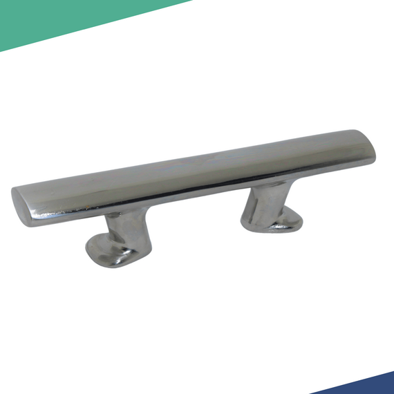 Cunho p/ Amarração (Amarra Cabo) - 20 cm - INOX Escandinavo