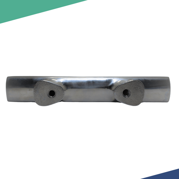 Cunho p/ Amarração (Amarra Cabo) - 20 cm - INOX Escandinavo