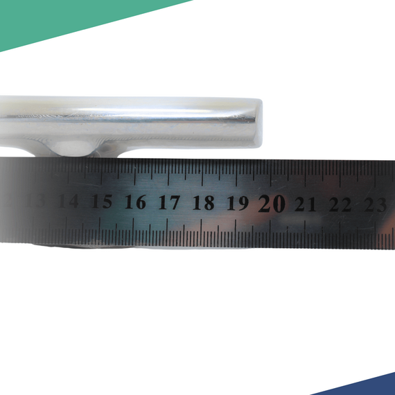 Cunho p/ Amarração (Amarra Cabo) - 20 cm - INOX Escandinavo