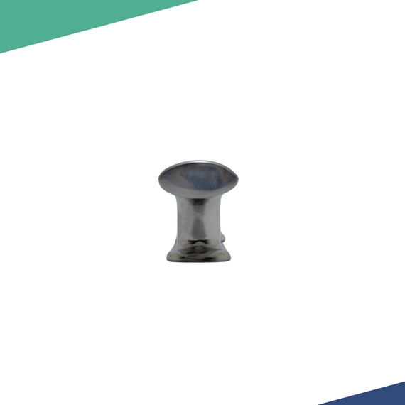 Cunho p/ Amarração (Amarra Cabo) - 20 cm - INOX Escandinavo