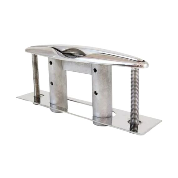 Cunho p/ Amarração (Amarra Cabo) - 20 cm - Inox - Retrátil - 1 un.