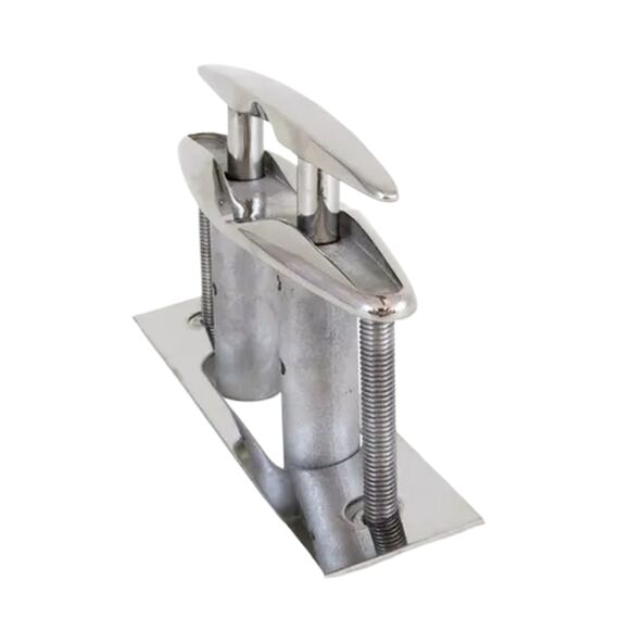 Cunho p/ Amarração (Amarra Cabo) - 30 cm - Inox - Retrátil - 1 un.