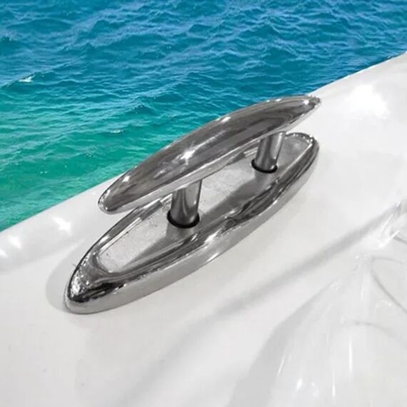 Cunho p/ Amarração (Amarra Cabo) - 30 cm - Inox - Retrátil - 1 un.