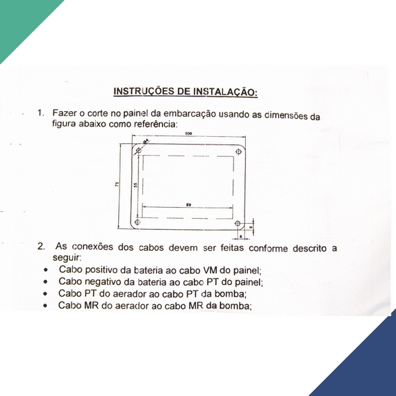 Painel de Controle do Aerador com Temporizador para Viveiro - Arieltek