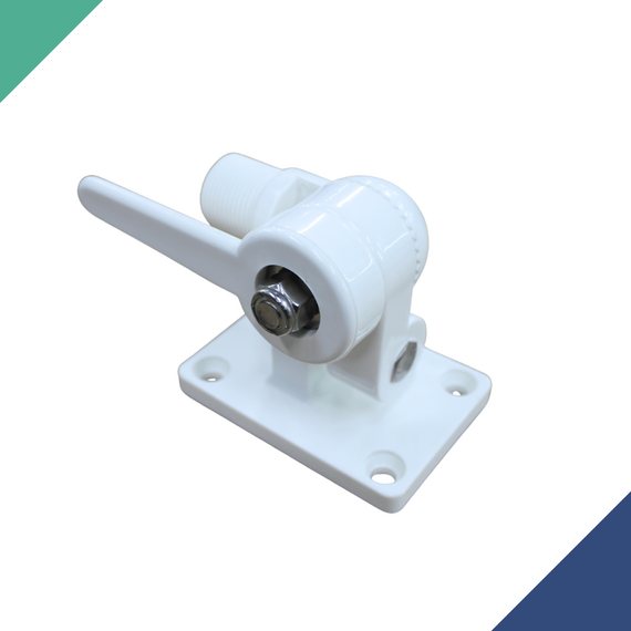 Suporte Articulado Para Antena VHF - Branco - SEACHOICE