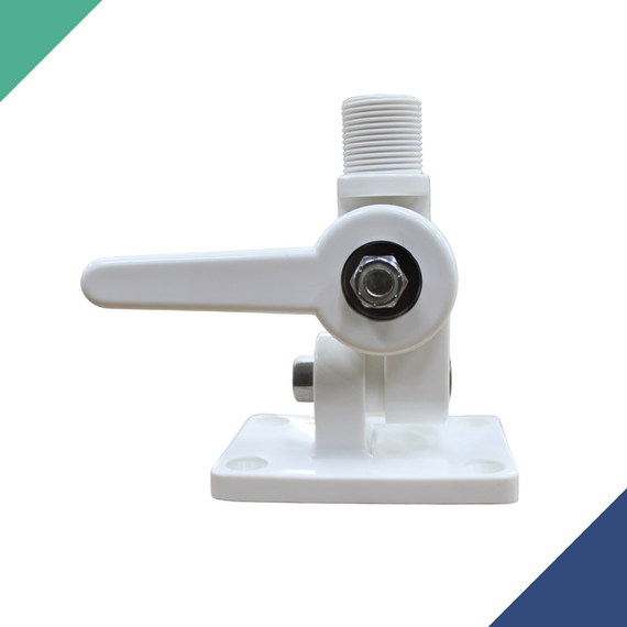 Suporte Articulado Para Antena VHF - Branco - SEACHOICE
