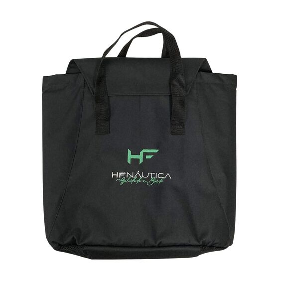 Bolsa HF Náutica p/ Guardar e Transportar Âncora e Cabo - Tamanho P - Preta Bordada