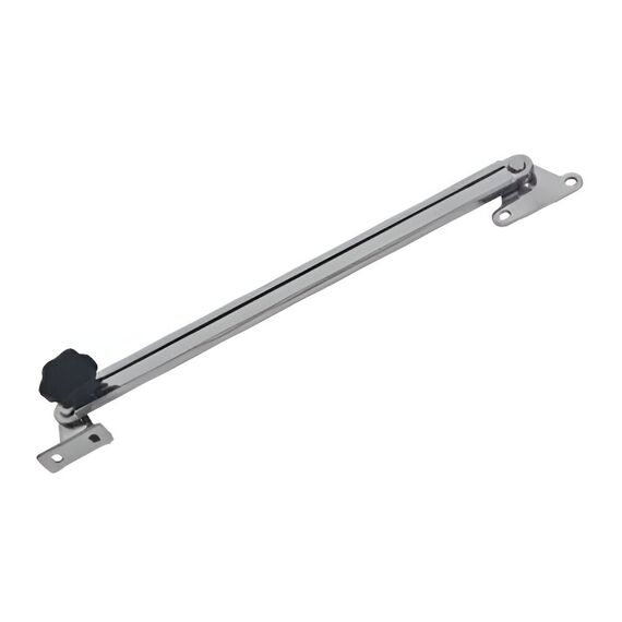 Braço Suporte p/ Tampas e Gaiutas em Aço Inox - 26 cm