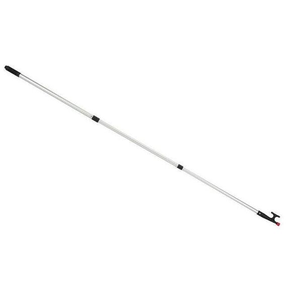 Croque Telescópico em Alumínio 1,07 a 2,44m c/ Ponteira Plástica de Rosca