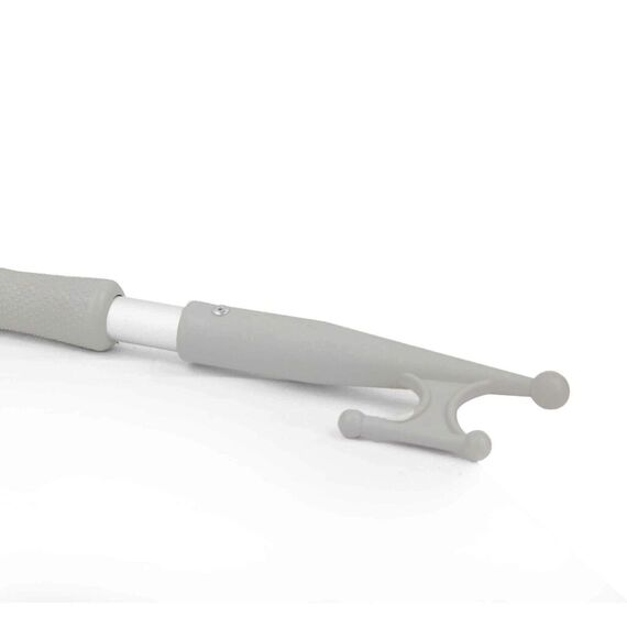 Croque Telescópico em Alumínio 1,2 a 2,1m c/ Ponteira Plástica - SEAFLO