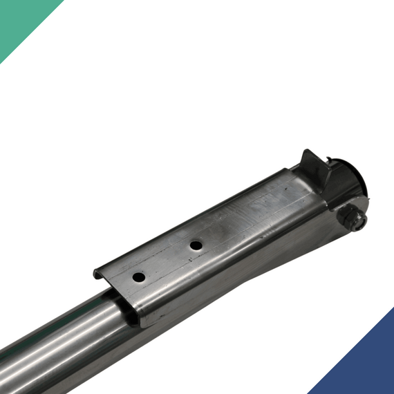 Escada em Aço Inox Retrátil p/ Embarcações - 4 Degraus c/ Antiderrapante