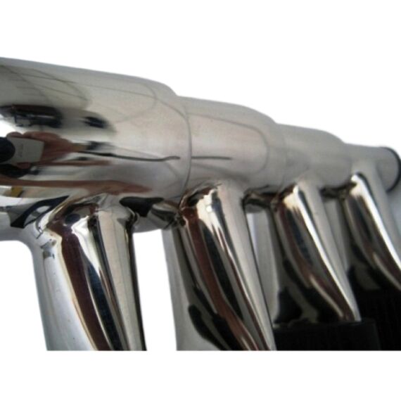 Escada em Aço Inox Retrátil p/ Embarcações Seachoice - 4 Degraus c/ Antiderrapante