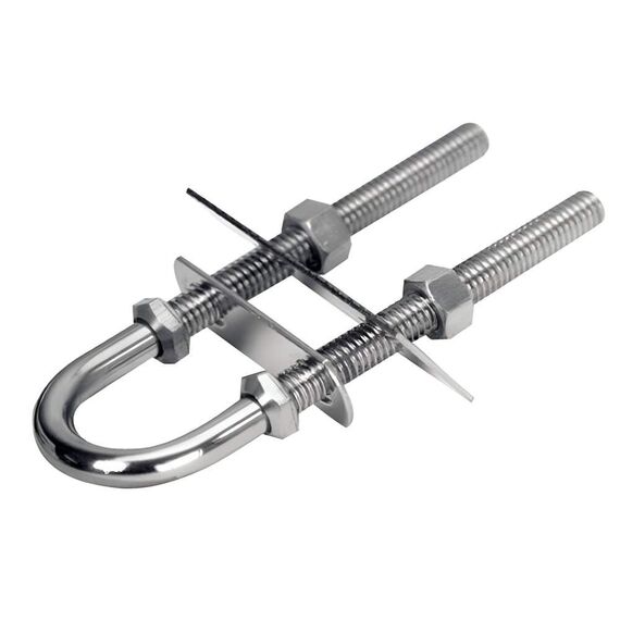 Ferragem de Proa / Popa U-Boat em Aço Inox 1/2 de polegada p/ Barcos