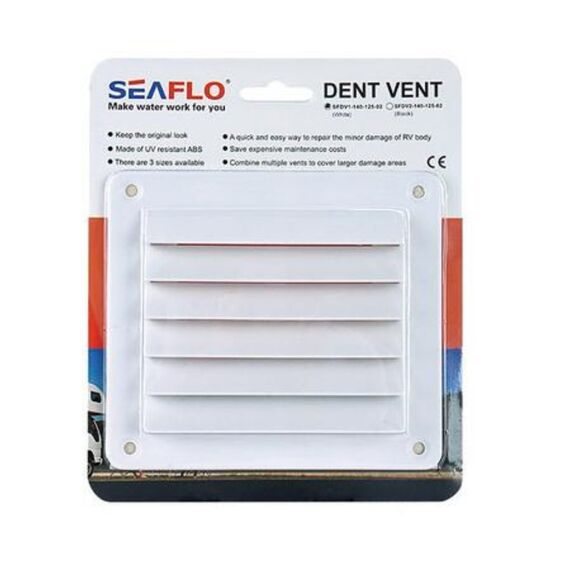 Grade de Ventilação Retangular em ABS - 140 x 125 mm