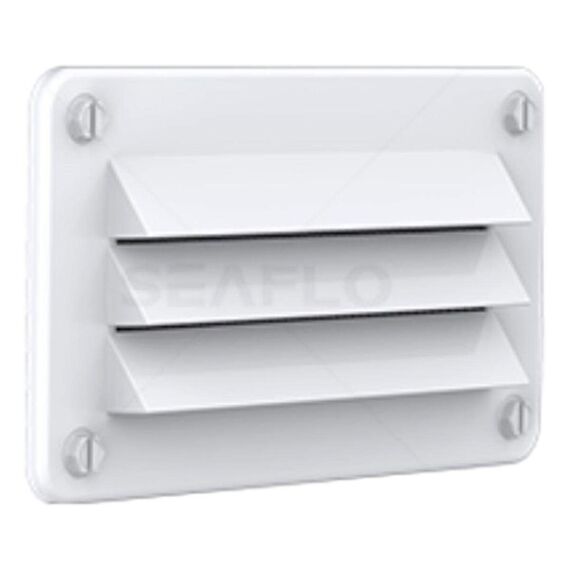 Grade de Ventilação Retangular em ABS - 142 x 80 mm