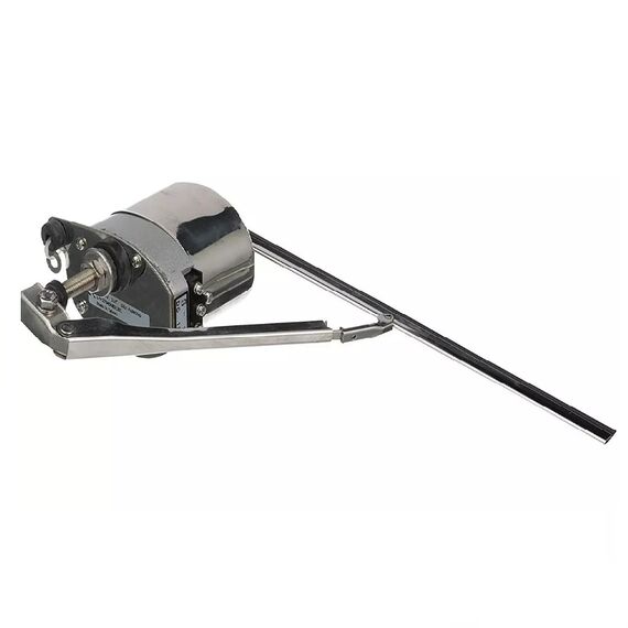 Kit Limpador de Para-brisa C/ Palheta, Haste e Motor em INOX