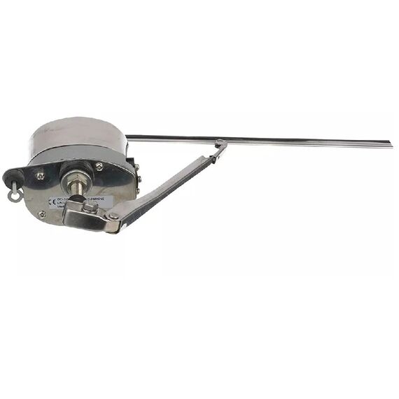 Kit Limpador de Para-brisa C/ Palheta, Haste e Motor em INOX