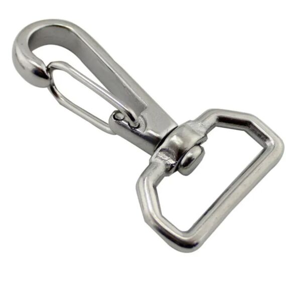 Mosquetão p/ Capota Em Inox c/ Destorcedor