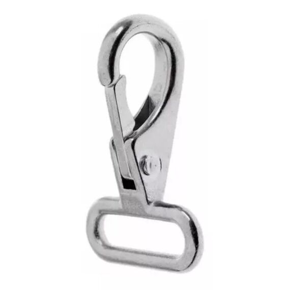 Mosquetão p/ Capota Em Inox Sem Destorcedor