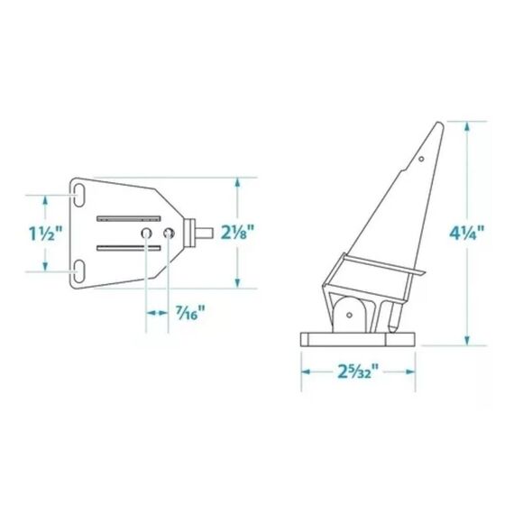 Pitot de Nylon Universal - Uso Náutico Cor: Branca