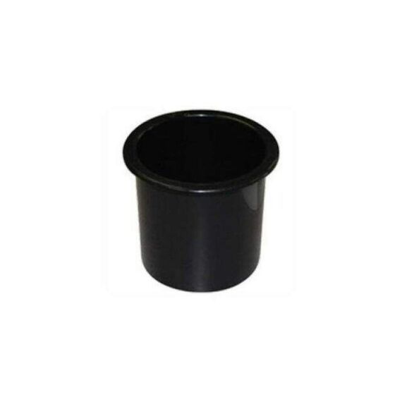 Porta Copos p/ Embarcações de Embutir Baixo em PVC - Preto
