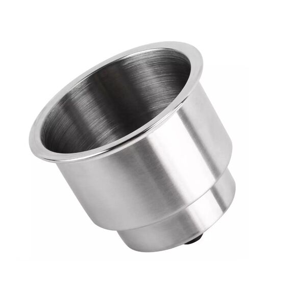 Porta Copos p/ Embarcações de Embutir em INOX c/ Antiderrapante