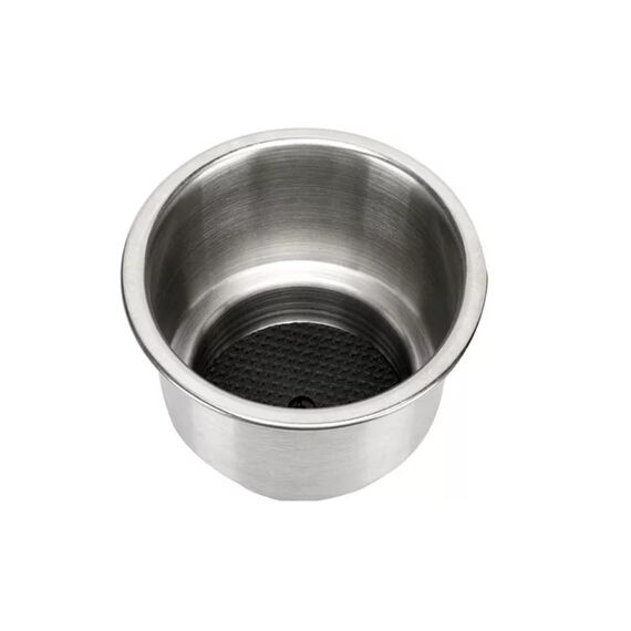 Porta Copos p/ Embarcações de Embutir em INOX c/ Antiderrapante