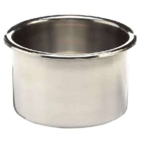 Porta Copos p/ Embarcações de Embutir em INOX - Grande Baixo