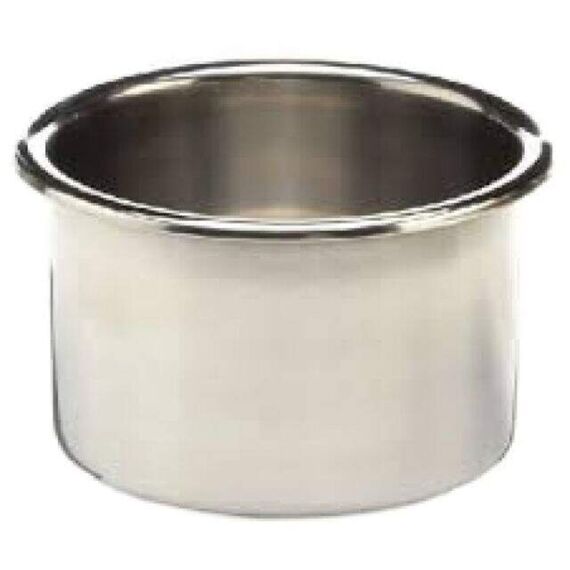 Porta Copos p/ Embarcações de Embutir em INOX - Pequeno