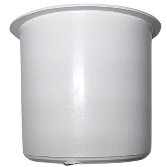 Porta Copos p/ Embarcações de Embutir em PVC - Branco