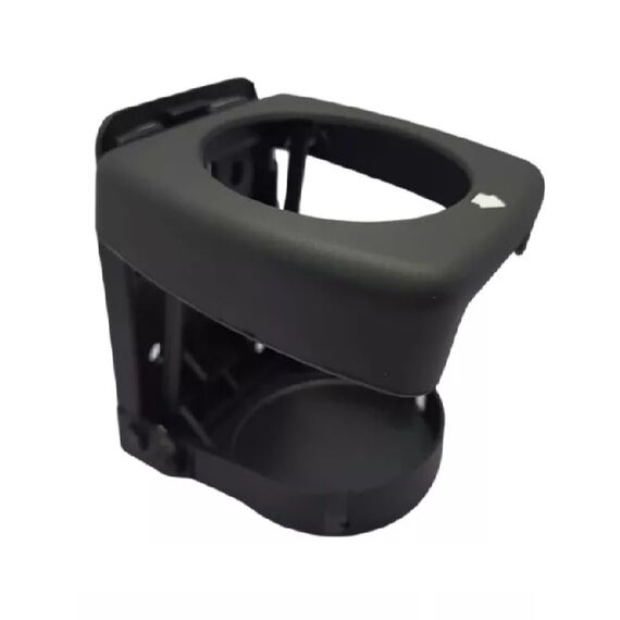 Porta Copos p/ Embarcações Dobrável em PVC - Preto - 4 un.