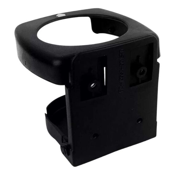 Porta Copos p/ Embarcações Dobrável em PVC - Preto - 5 un.