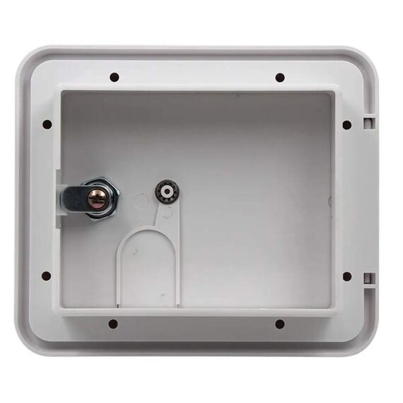 Porta Lateral Escotilha c/ Chave em ABS 19 x 16 cm - Branca