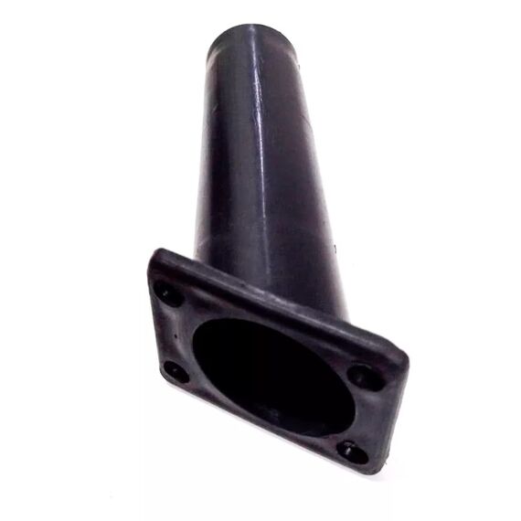 Porta Varas / Caniço Caiaque Inclinado em Plástico - Preto