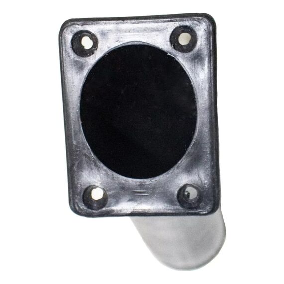 Porta Varas / Caniço Caiaque Inclinado em Plástico - Preto