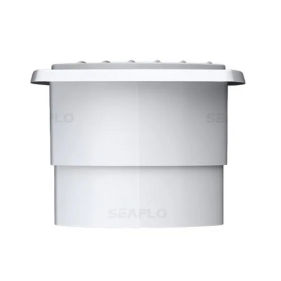 Saída de Ar Náutica ABS Branco - 3 pol - Seaflo