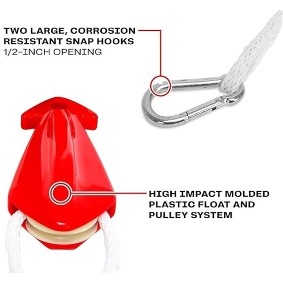Triângulo P/ Esquiar - Poliuretano - c/ Roldana